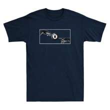 Billiard Ball  8 For Billiard Player For Pool Billiards Funny 's T-Shirt - 黑色 - 查看 1
