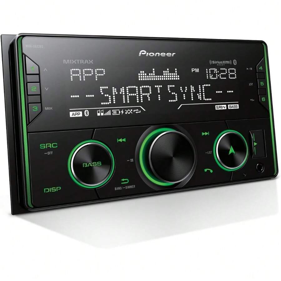 PIONEER MVH-S622BS Double DIN, Alexa, Smart Sync, Bluetooth, Android, iPhone - Receptor de Medios Digitales de Audio - 1 - Ver 1