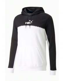 Puma 673342 - Hoodie - Black / White - View 1