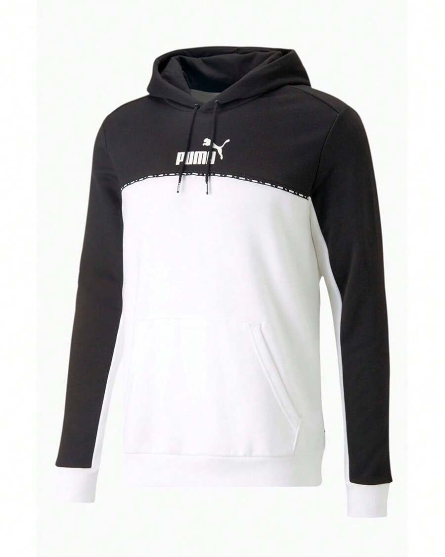 Puma 673342 - Hoodie - Black / White - View 1