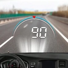 OBD2 digitaler Projektor Autovorauswandler Fahrtenschreiber Universal Autovorauswandler OBD2 Überhöhungswarnung Wassertemperatur Störungsalarm Kfz-Elektronik Zubehör