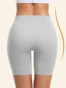 4 sztuki/zestaw bezszwowych, luźnych, wysokich spodni ochronnych