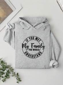 If You Met My Family  You Would Understand Shirt, Funny Family Saying Hoodie, Sarcastic Fam Shirt SSN-621