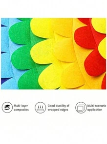 1PC Bird-Wings-Costume For Kids Dress Up, Felt Feathered Festive Attire Set - Felt Non-Woven Fabric Masks And Wing Sets For Hummingbirds, Phoenixes, Hawks, Green Parrots, Costume Hallowen Party, Bird-Costume-Peacock-Wings For Kids With Bird, Gift For Girl Boys, Interactive Game, Party Game, Holiday Accessory