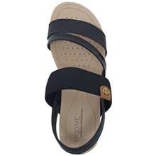 Modare Women's Orthopedic Ultra Comfort Sandal - màu đen - Xem 7