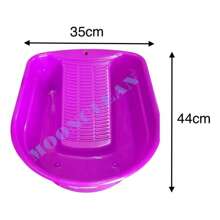 Lavadero Portatil De Plastico Con Tina, Para Lavar Ropa 10l - Morado - Ver 3