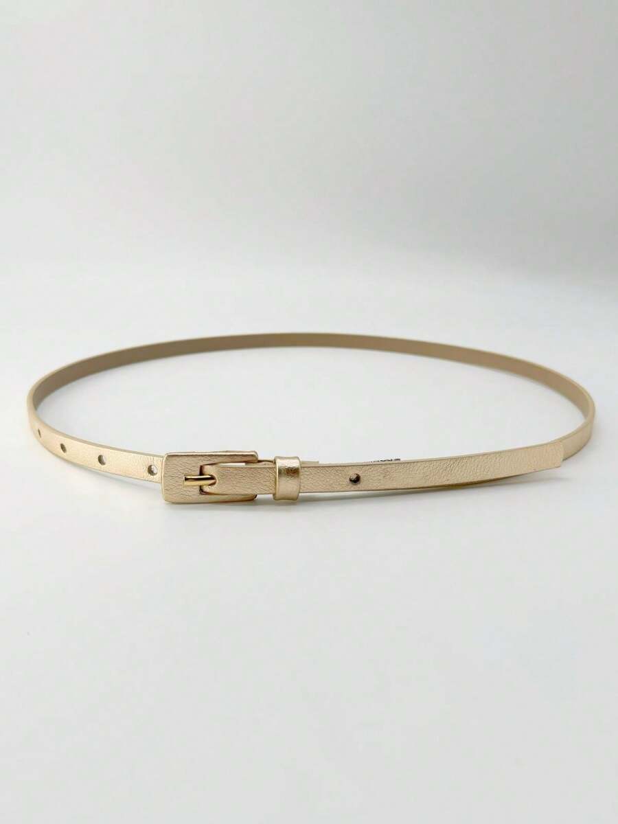 Women Belts - 金色 - 查看 1