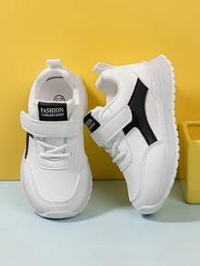 Zapatos deportivos con luces para niños, nueva temporada primavera/otoño 2026 - Blanco y Negro - Ver 5