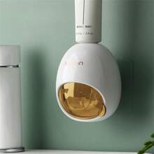 New Automatic Toothpaste Dispenser, Wall-Mounted Toothpaste Squeezer For Bathroom Home Use Home Bathroom Decor Fall Decor Back To School - Many - View 14