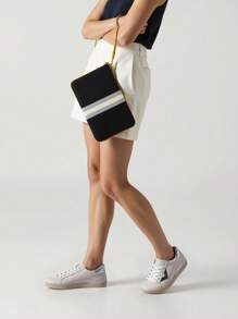 Kupbuty Sienna Sneakers – White With Silver Glitter Inserts