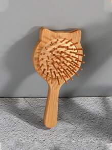 Home Shun Hair Beauty Wooden Airbag Comb, Massage Comb, Handheld Labor Saving Round Head Bamboo Teeth Not Hurt Hair Ladies Long Hair Home Rubber Air Cushion Comb Gift, Wear Resistant, Massage Large Comb, Long Hair Massage Comb, Anti-Static Airbag Wooden Comb.