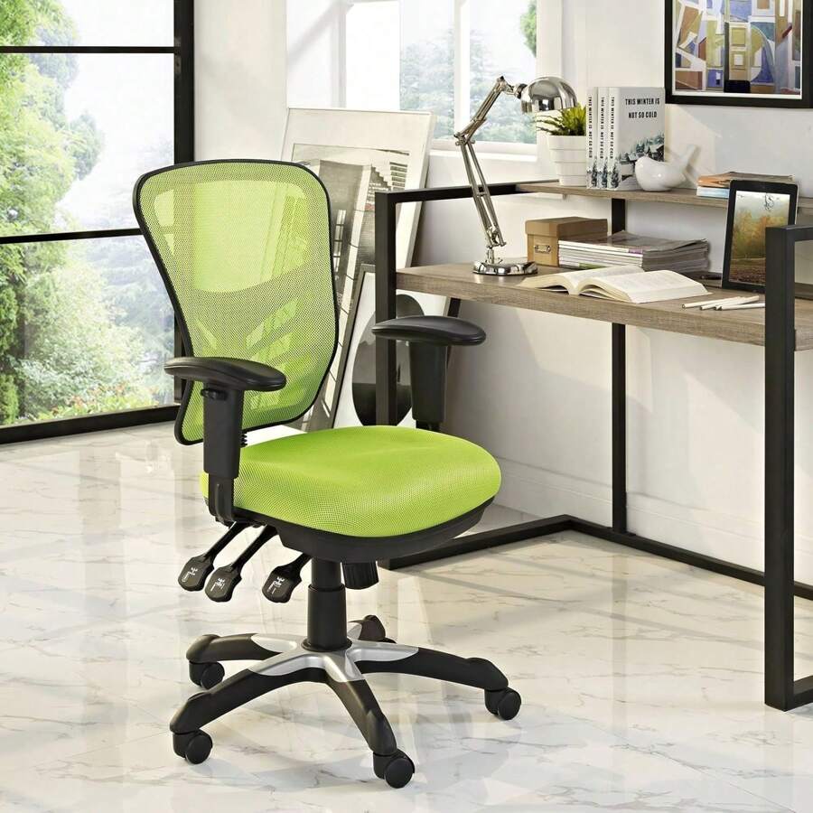 Articulate Ergonomic Mesh Office Chair In Green | SHEIN USA