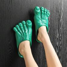 Funny Slippers, Couple Home Shoes, Ladies Big Toe Beach Sandals, Unisex Big Foot Monster Sandals, One Size Fits CN35-43, Foot Length 22.5-26.0cm