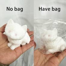 1 件 Squishy Cat 挤压玩具，Taba Squishy Cat Kawaii 粘性 Squishies 缓解压力的 Squishies 适合派对礼物，捏捏家庭 Squishy 玩具，坐立不安玩具 Squishy 适合成人 - 彩色 - 查看 10