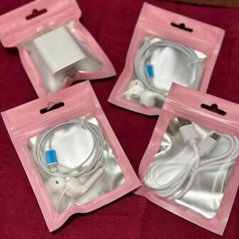 50pcs/Pack Resealable Holographic Jewelry Gift Bags, Cosmetic Packaging Bags, Reusable Waterproof Dust-Proof Bags For Accessories