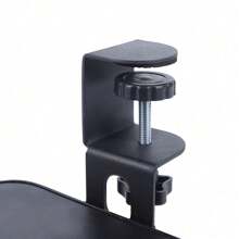 kangten Computer Desk Keyboard Pull-Out Desk Allowance Keyboard Bracket, Black Shelf Drawer Keyboard Bracket - Grey - View 4