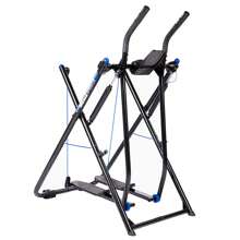 Sprinter Low Impact Exercise Machine With Grip Pulse Fitness Tracker - Black - View 6
