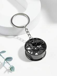 1 件/8 件汽车爱好者钥匙扣、手动变速杆、刹车盘、头盔、转子、轮毂、涡轮增压器、刹车盘钥匙扣 - 彩色 - 查看 16