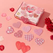 Make Every Day Valentine's Day With Our Heart Keychain Set - Multi-Color - One Size Fits All - Multicolor - View 7