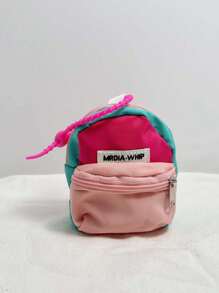 1pc Portable Mini Headphone Case Multifunctional Compact & Minimalist Design Zipper Mini Pouch In Macaron Colors Suitable As Handbag Accessory For Women Wallet Mini Wallet Purse Wallet Coin Wallet - Multicolor - View 13