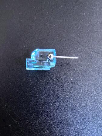 1-24件/套一次性消毒耳洞枪套装适用于耳环、鼻环、身体首饰工具