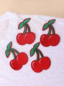 1/2/3/4/5/6/8/10/15pcs Red Strawberry Embroidered Patches,Adorable Red Strawberry Applique Patches, Iron-On/Sew-On Appliques For Clothing And Accessories Patches Embroidered Embroidery Patches, Vibrant Decorative Embroidered DIY Sew-On & Iron-On - Instantly Upgrade Shirts, Coats, Jackets, Backpacks, Hats, Jeans - Multicolor - View 9
