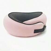 1 Stück Memory Foam U-förmiges Nackenkissen, kompakt für Reisen, Nackenstütze