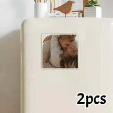 1/2 piezas de imanes personalizados para nevera de acrílico con foto, imanes de nevera personalizados, tamaño: 5 cm, 6 formas/estilos, imanes con foto, imanes de nevera lindos, imanes de nevera resistentes, multifuncionales, decorativos, antihongo, reutilizables, adorables, de alta calidad, coloridos, modernos, personalizados, únicos, regalos ideales para él, regalos ideales para ella, ella, novio, novia, papá, mamá, familia, amigos, hijo, hija, estudiantes escolares
