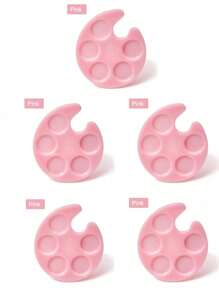 迷你美甲油架 迷你戒指托盘 美甲调色盘 指套式指甲油胶水容器 美甲工具、美甲用品、美甲工具、美甲艺术工具、返校季、美甲、美甲贴片工具