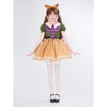 Nick Fox Judy Cos Adult Costume Halloween Cosplay Stage Performance Outfit - A - View 2