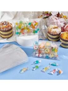 5-20 件 PVC 透明枕头礼品盒，塑料包装盒适用于生日、婚礼、派对礼品包装盒