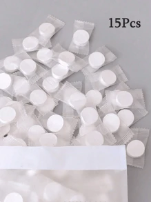 100/50/30/15 件便携式压缩面部清洁纸 - 美容院级无纺布压缩清洁湿巾