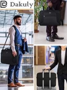 NEWHEY 17.3英寸笔记本电脑包，大容量防水笔记本电脑公文包，男士商务办公笔记本电脑包，17英寸可调节肩带斜挎包，笔记本电脑包，办公包