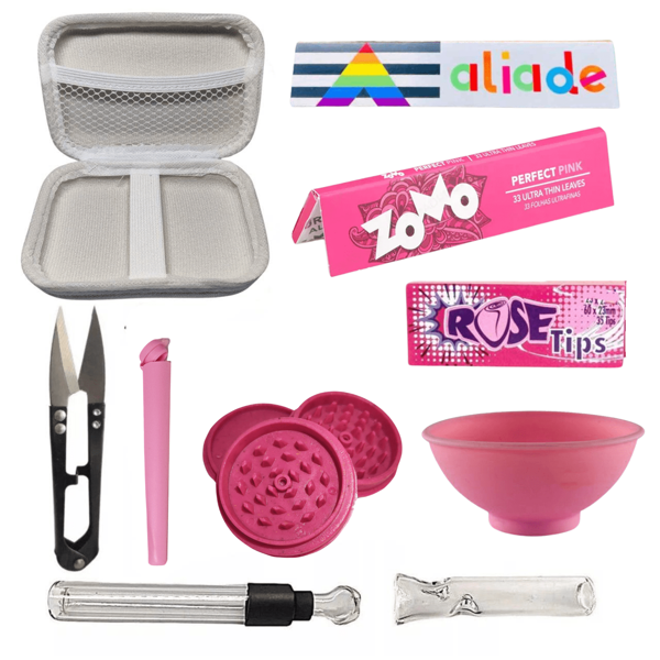 Ultra Kit com Case e Dichavador de Metal e Itens essenciais