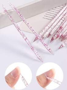 迷你美甲砂条清洁套装，10/20 件独立包装一次性指甲套装 - 迷你指甲锉，迷你指甲抛光机，美甲沙龙工作室用沙龙家用美甲棒 - 彩色 - 查看 5