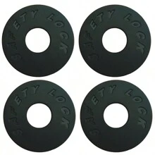 4pcs/Set Guitar Strap Silicone Buckle Non-Slip Guitar Tail Nail Gasket Wooden Guitar Ukulele Accessories - Multicolor - View 12