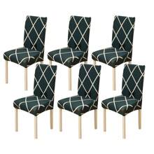 1/4/6 Stück Boho-Stil bedruckter elastischer Stuhlbezug, Wohnzimmer Esszimmer Stuhl Schutzbezug für Ramadan und Ostern