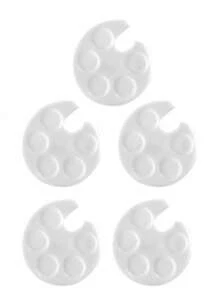 迷你美甲油架 迷你戒指托盘 美甲调色盘 指套式指甲油胶水容器 美甲工具、美甲用品、美甲工具、美甲艺术工具、返校季、美甲、美甲贴片工具