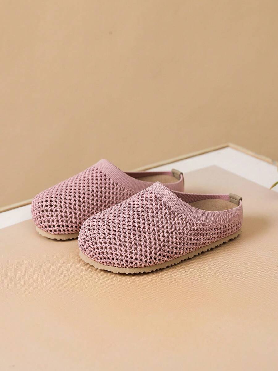 1 Pair Soft Bottom Comfortable Slippers, Suitable For Outdoor Wear - Pink - View 1