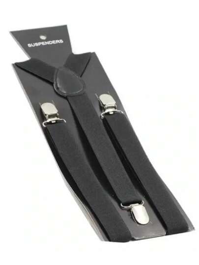 Suspensórios Masculino E Feminino - Largo 2,5cm - Várias Cor