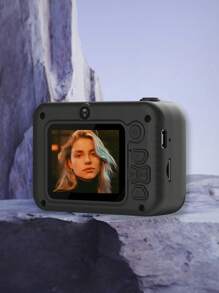 高清时尚摄像机，双摄像头，多种滤镜功能，多种表情模式的卡通相机