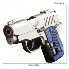 Pocket-Sized 1911 High-Performance Version - Lightweight Continuous Firing Ejectable Toy Gun - Mechanical Linkage - Educational Science Model Toy - Birthday Gift - Easter Gift - Holiday Gift - Multicolor - View 5