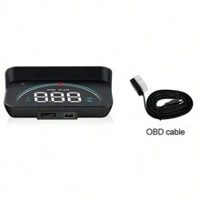 OBD2 digitaler Projektor Autovorauswandler Fahrtenschreiber Universal Autovorauswandler OBD2 Überhöhungswarnung Wassertemperatur Störungsalarm Kfz-Elektronik Zubehör