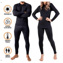 Blusa Masculina Peluciada Frio Manga Segunda Pele Térmica