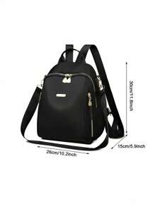 Stylish All-Match Backpack - Perfect For School! Women Casual Shoulder Bag, Ladies Travel Backpack, Student School Bag, Shoulder Bag - Multicolor - View 5