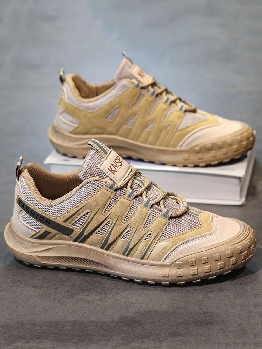 男士透气包头安全鞋，休闲防滑户外运动鞋，适合夏季休闲、户外活动、度假、毕业典礼、生日