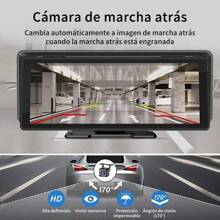 FINYQBET Autoestereos para Carro de 10.3 Pulgadas,Estéreo para Pantalla Carplay para Auto con Android Auto, Pantalla HD 1024 * 600, Mirrorlink,FM Bluetooth y más,Desmontable,con Tapa - 1 - Ver 7
