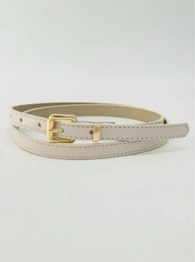 Women Belts - 米色 - 查看 1