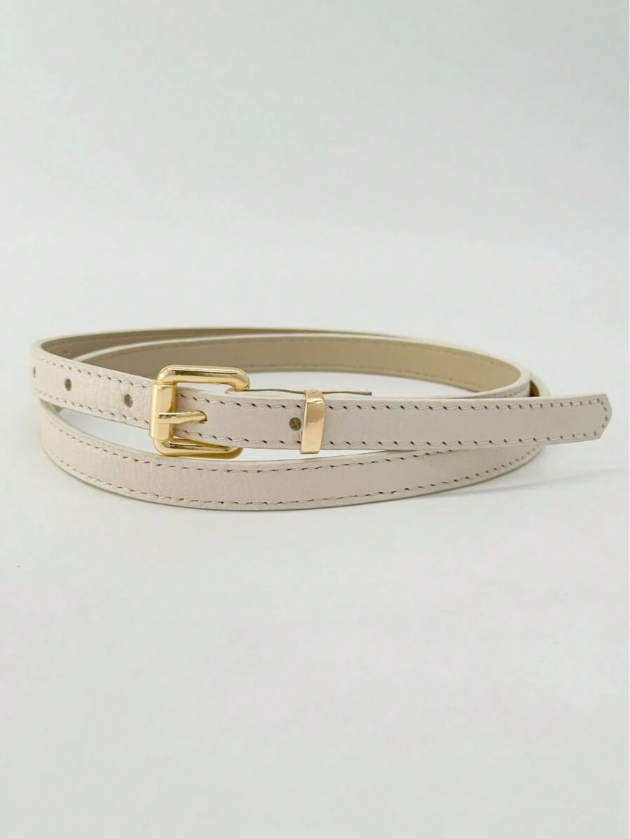 Women Belts - 米色 - 查看 1