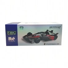 Coche de carreras a escala 1/18 para la temporada 2024 de Formula E, vehículo de aleación de Fórmula E, modelo a escala de vehículo miniatura fundido, colección de vehículos para adultos, regalo